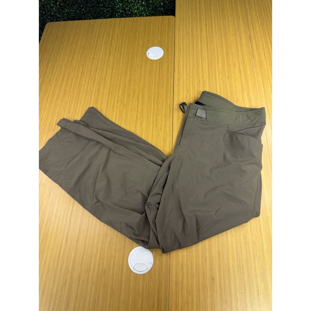 Arcteryx Lefroy Pants Men 36x30 Brown Lightweight Nylon Stretch Hiking Cargo
